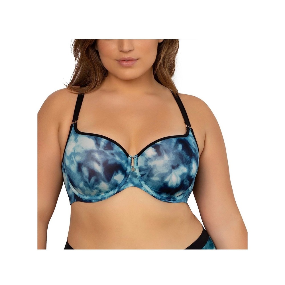 Curvy Couture Women's Tulip Smoothing Plus‎ Size Push Up T shirt Bra 42DD
